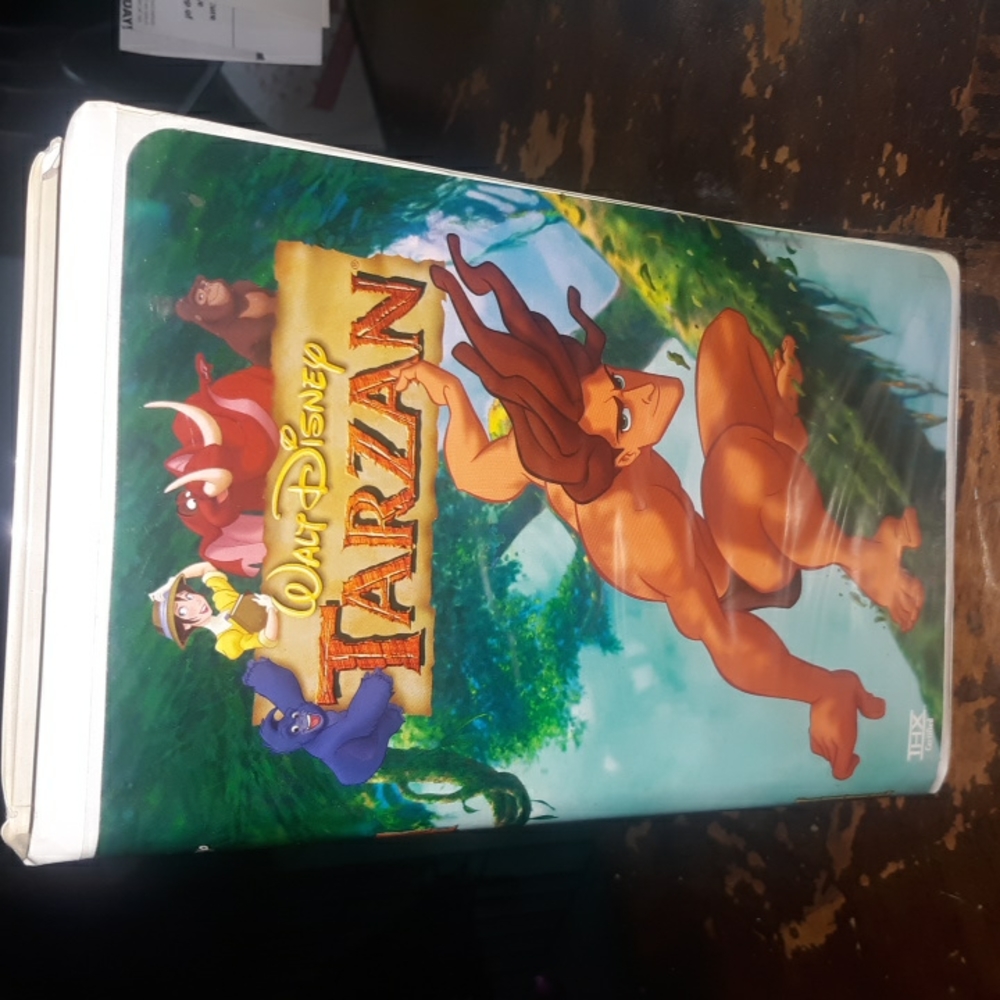 Disney Tarzan VHS Tape (SKU AB2)